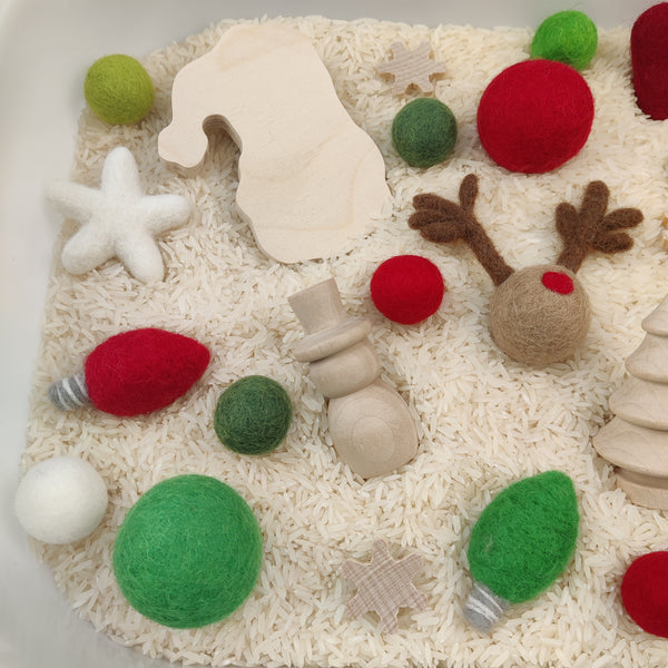 Sensory bin - CHRISTMAS