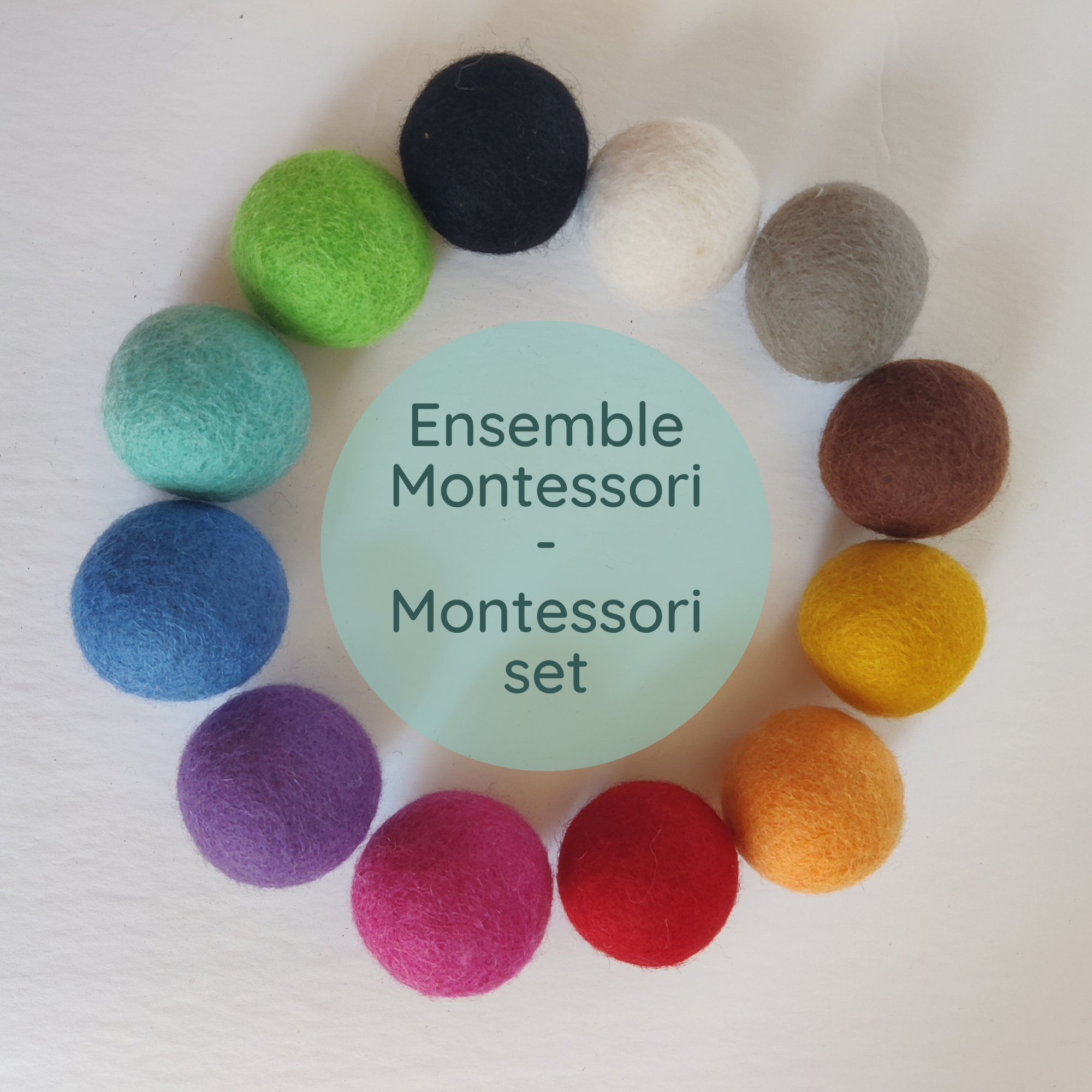 Ensemble Montessori - Boules 4 cm