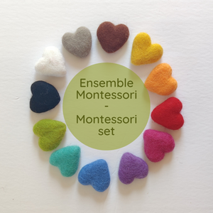 Montessori Kit - HEARTS