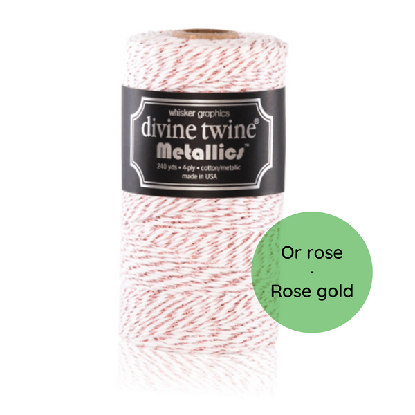 Baker's twine - Metallic